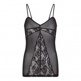 Second Female top - Lingeri Top, Black