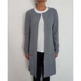 Sibin/Linnebjerg cardigan - MARY, Sweat Grey 