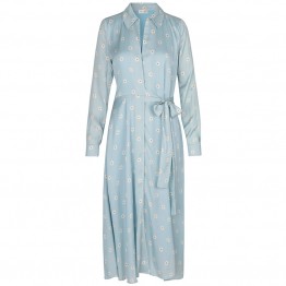 Stine Goya kjole - Baily Daisy Viskose, Daisy Blue
