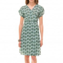 ZEN ETHIC kjole - Anita Cross Dress, Fonce