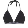 Beck Söndergaard bikini top - Waffle Elastic Bikini Top, Black