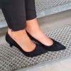 Bella Moda pump - Kid Suede, Black