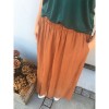 Black Colour nederdel - Maxi Skirt, Camel