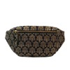 Black Colour taske - EDEN Jacquard Bumbag, Navy