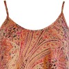 Black Colour top - LUNA Strap Top, Paisley