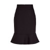 Bruuns Bazaar nederdel - Lynn Hilda Skirt, Black