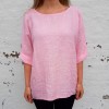 Cabana Living hørbluse - Blouse Lino 1101, Rose