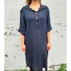 Cabana Living hørkjole - Dress Lino 3008, Navy