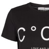Co'couture bluse - Coco Signature Tee, Black