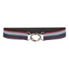 Co'couture bælte - Rainbow Lurex Belt, New Blue