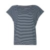 Comfy Copenhagen bluse - With Or Without You, Navy Small Stripe