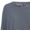 Comfy Copenhagen bluse - Higher Love, Navy Stripes