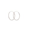 Pernille Corydon øreringe - Mini Plain Hoops e-139-s, Sølv