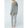 Gai + Lisva bukser - Dona Pant, Light Grey Melange
