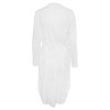 Gai + Lisva kjole - Zita Shirtdress, White