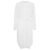 Gai + Lisva kjole - Zita Shirtdress, White