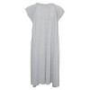 Gai + Lisva kjole - Simone Dress, Light Grey Melange