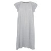 Gai + Lisva kjole - Simone Dress, Light Grey Melange