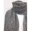 GAUGE & PLY tørklæde - Lucia Long Scarf, Grey