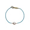Ibu Jewels armbånd - Lulu Queen Pearl, Blue