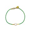 Ibu Jewels armbånd - Lulu Queen Pearl, Green