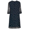 InWear kjole - Ziri Dress, Marine Blue Flower
