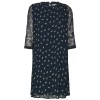 InWear kjole - Ziri Dress, Marine Blue Flower