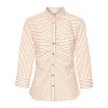 InWear skjorte - Howard Shirt, Gold Flame Stripe