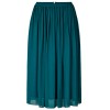 Lollys Laundry nederdel - Pauline Skirt, Petrol
