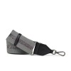 Markberg taskerem - Finley Guitar Strap, Grey Gunmetal Metallic