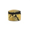 Markberg smykkebox - Lova Jewelry Box S, Snake print, Yellow