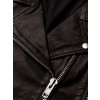 MDK skindjakke - Seattle Leather Jacket, Black