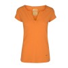 Mos Mosh bluse - Troy Tee SS, Sun Orange