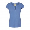 Mos Mosh bluse - Troy Tee SS, Ultramarine