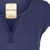 Mos Mosh bluse - Troy Tee SS, Navy