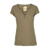 Mos Mosh bluse - Troy Tee SS, Army
