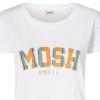 Mos Mosh bluse - Like Logo Tee, White