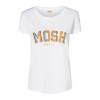 Mos Mosh bluse - Like Logo Tee, White