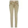 Mos Mosh bukser - Naomi Embroidery Soft Pant, Sage Green