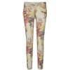 Mos Mosh bukser - Berlin Zip Cape Jeans, Cashew Flower 