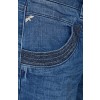 Mos Mosh jeans - Naomi Shine Stitch, Dark Blue Denim