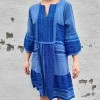 NEJMA kjole - Maddy Short Dress, Blue
