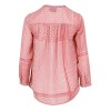 Neo Noir bluse - Gunbrit Partisan Cotton Shirt, Rose