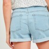 Object shorts - Anna Denim Shorts, Light Blue Denim