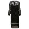 Part Two kjole - Palma Dress, Artwork Black