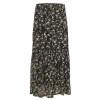 Part Two nederdel - Londea Long Skirt, Artwork Dark Blue