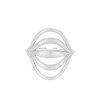 Pernille Corydon ring - Tidal Ring Adjustable, Sølv 