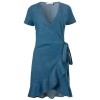 PIESZAK kjole - Tilly SS Dress, Denim Blue