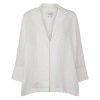 Second Female hør-frakke - Avia Shirt Jacket, White