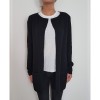 Sibin/Linnebjerg cardigan - MARY SHORT, Black 1999